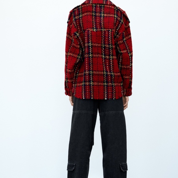 ZARA Textured Jacket - Picture 7 of 7